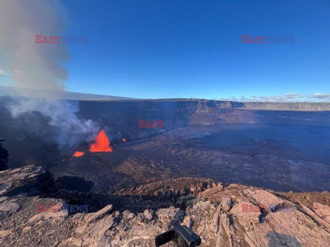 Erupcja wulkanu Kilauea na Hawajach