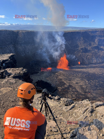 Erupcja wulkanu Kilauea na Hawajach