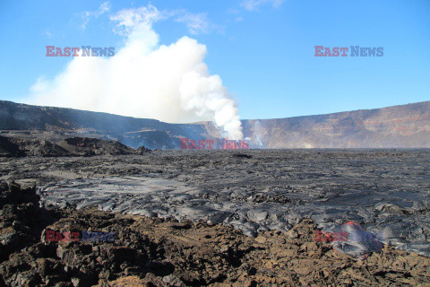 Erupcja wulkanu Kilauea na Hawajach