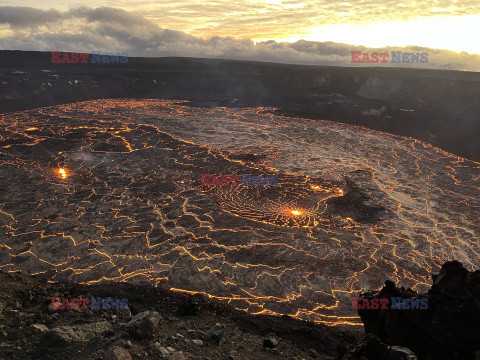 Erupcja wulkanu Kilauea na Hawajach