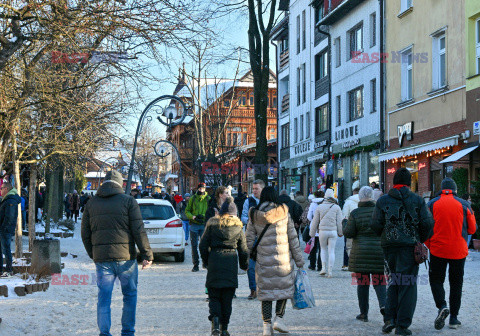 Tłumy w Zakopanem