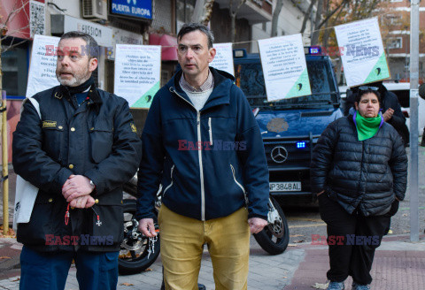 Demonstracja w obronie prawa do aborcji w Madrycie