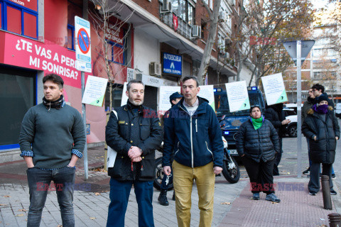 Demonstracja w obronie prawa do aborcji w Madrycie