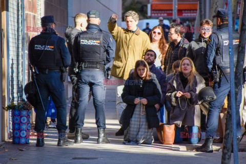 Demonstracja w obronie prawa do aborcji w Madrycie