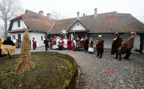 Pochód kolędniczy z Rydlówki