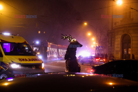 Korowód kolędniczy w Krakowie