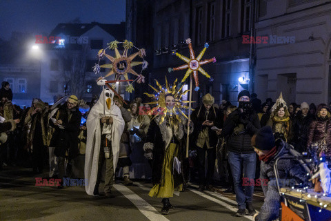 Korowód kolędniczy w Krakowie