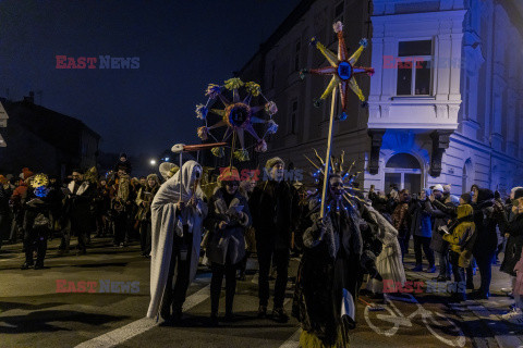 Korowód kolędniczy w Krakowie