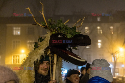 Korowód kolędniczy w Krakowie