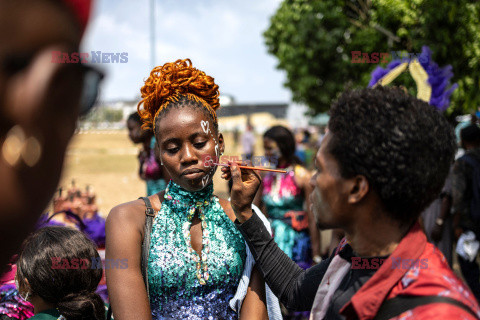 Barwny karnawał w nigeryjskim Calabar - AFP