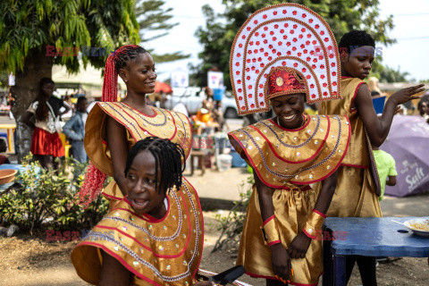 Barwny karnawał w nigeryjskim Calabar - AFP