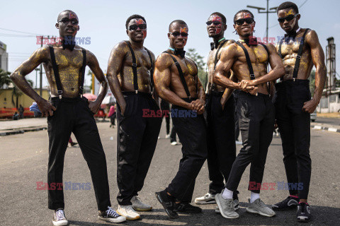 Barwny karnawał w nigeryjskim Calabar - AFP