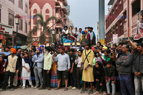 Procesja religijna w Varanasi