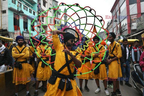 Procesja religijna w Varanasi