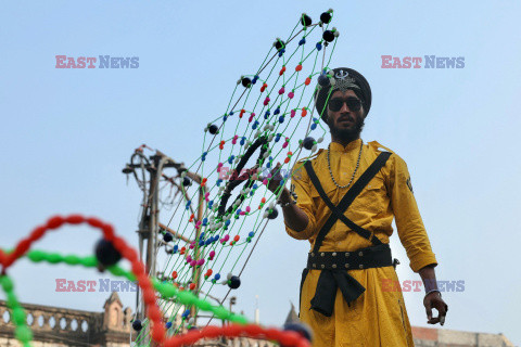 Procesja religijna w Varanasi