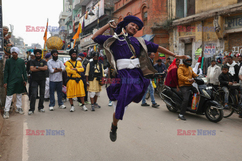 Procesja religijna w Varanasi