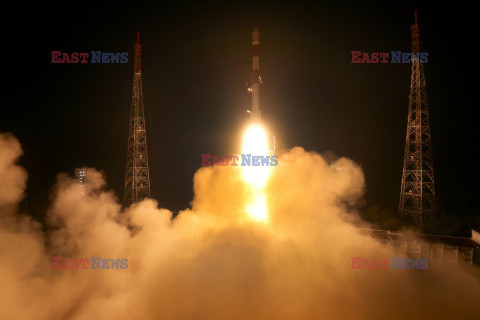 Start rakiety ISRO PSLV-C60 w Indiach