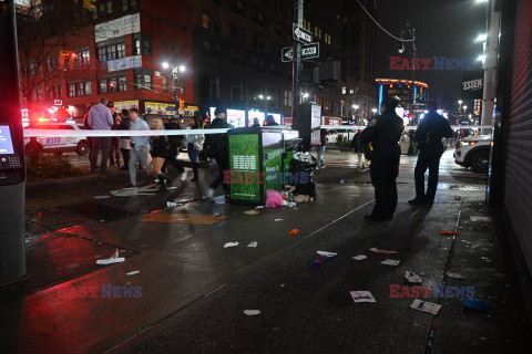 Atak nożownika na Times Square podczas sylwestrowej nocy