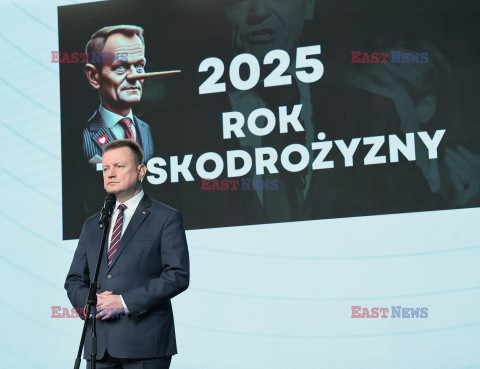 Konferencja PiS - rok Tuskodrożyzny