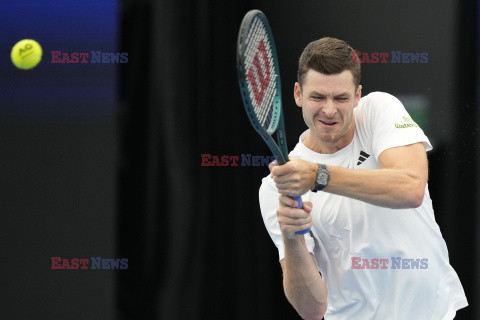 Hubert Hurkacz na United Cup w Sydney