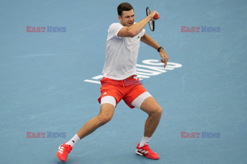 Hubert Hurkacz na United Cup w Sydney