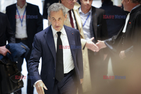 Nicolas Sarkozy w sądzie