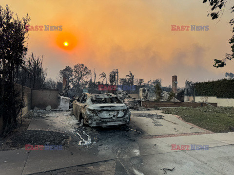 Potężne pożary w hrabstwie Los Angeles