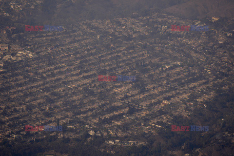 Potężne pożary w hrabstwie Los Angeles