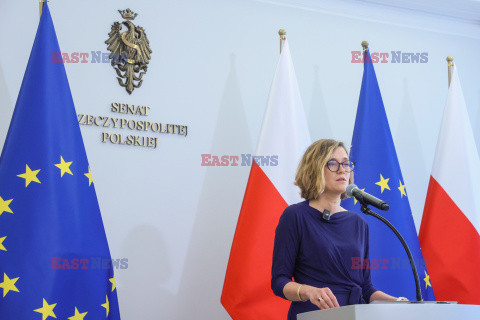 Briefing wicemarszalek Senatu Magdaleny Biejat