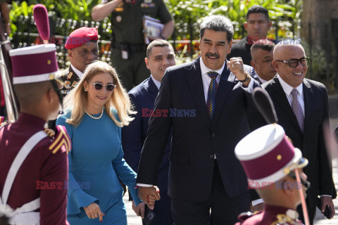 Prezydent Wenezueli Nicolas Maduro został zaprzysiężony na trzecią kadencję