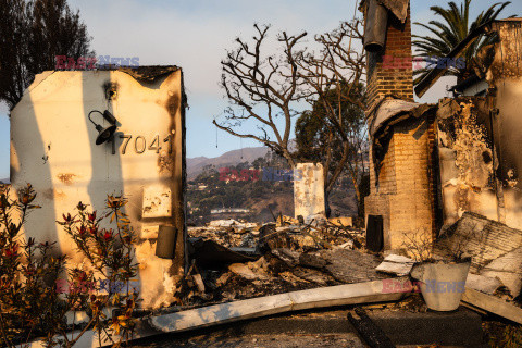 Potężne pożary w hrabstwie Los Angeles