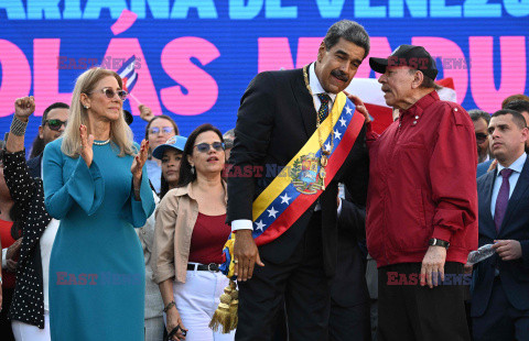 Prezydent Wenezueli Nicolas Maduro został zaprzysiężony na trzecią kadencję