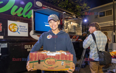 Jennifer Garner jako wolontariuszka World Central Kitchen