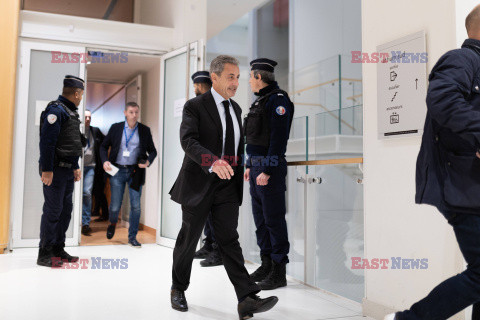 Nicolas Sarkozy w sądzie