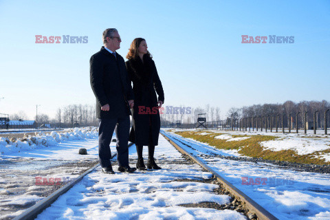 Premier Keir Starmer odwiedził Auschwitz