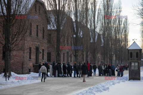 Codzienne zajęcia pracowników Muzeum Auschwitz-Birkenau w Oświęcimiu - AFP