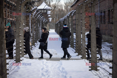 Codzienne zajęcia pracowników Muzeum Auschwitz-Birkenau w Oświęcimiu - AFP