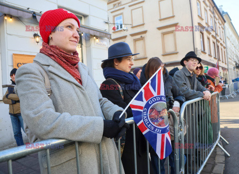 Wizyta Króla Karola III w Centrum Spoleczności Żydowskiej