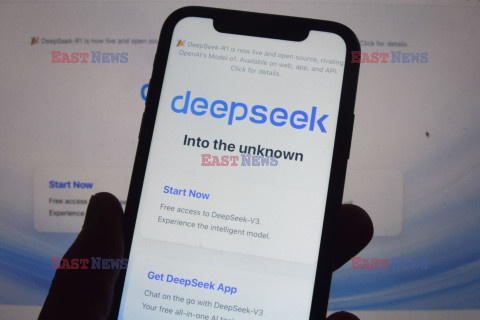 DeepSeek na pierwszym miejscu w Apple App Store