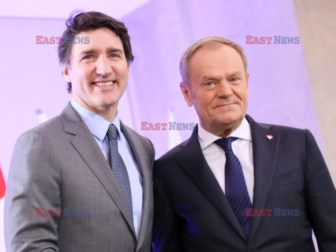 Premier Kanady Justin Trudeau z wizytą w Warszawie