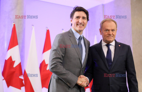 Premier Kanady Justin Trudeau z wizytą w Warszawie