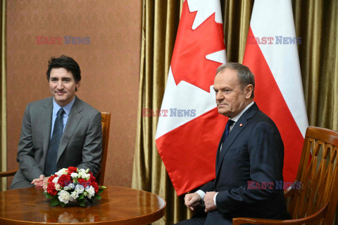 Premier Kanady Justin Trudeau z wizytą w Warszawie