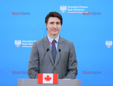 Premier Kanady Justin Trudeau z wizytą w Warszawie