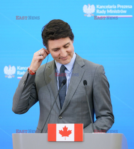 Premier Kanady Justin Trudeau z wizytą w Warszawie