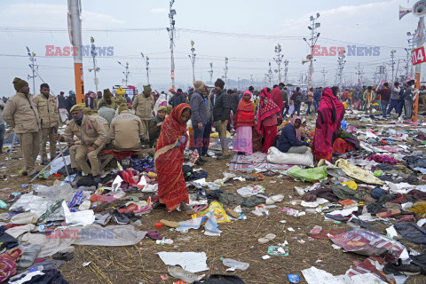 15 osób stratowanych w wyniku paniki na festiwalu Kumbh Mela