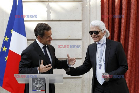 Karl Lagerfeld odznaczony orderem Legii Honorowej