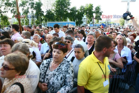 Relikwie ks. Jerzego Popiełuszki w Świątyni Opatrzności Bożej