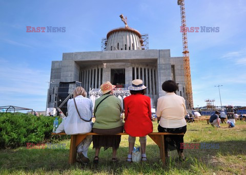 Relikwie ks. Jerzego Popiełuszki w Świątyni Opatrzności Bożej