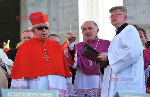 Relikwie ks. Jerzego Popiełuszki w Świątyni Opatrzności Bożej