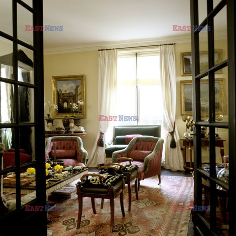 Paryski apartament - projekt wnętrza  Birgitta Fouret - Andreas von Einsiedel
